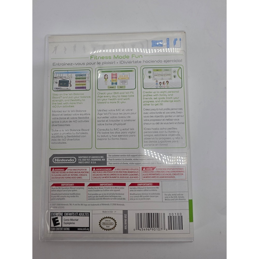 Nintendo Wii Fit and Wii Fit Plus Game Bundle with Manual - Nintendo Wii - Picture 8 of 15